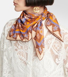 Zimmermann Paisley cotton and silk scarf