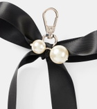 Simone Rocha Faux pearl-embellished keychain