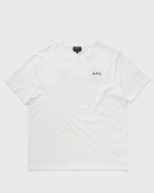 A.P.C. T Shirt Wave White - Mens - Shortsleeves