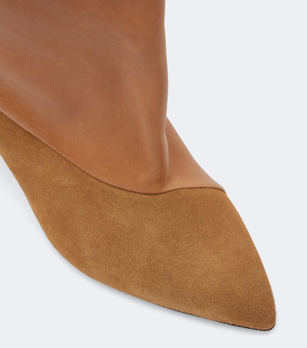Isabel Marant Lezra suede and leather knee-high boots