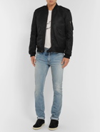 SAINT LAURENT - Shell Bomber Jacket - Black