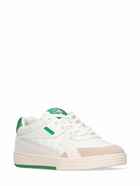 PALM ANGELS - Palm University Leather Low-top Sneakers