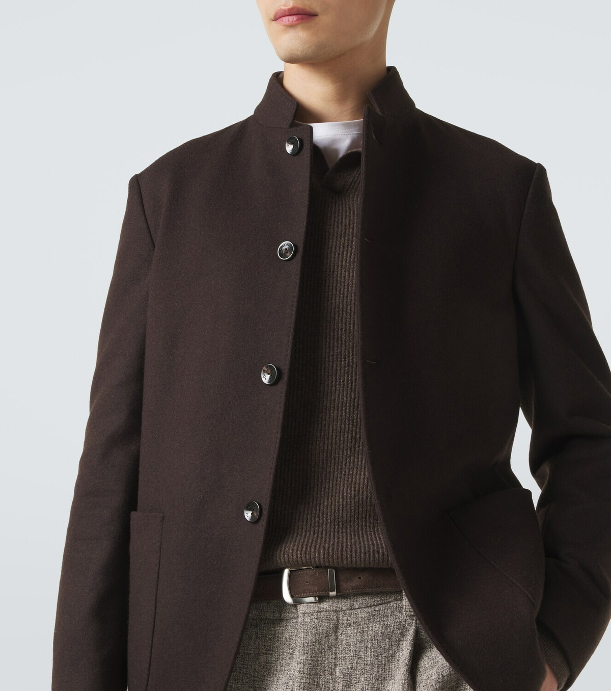 Agnona Wool and cashmere jacket
