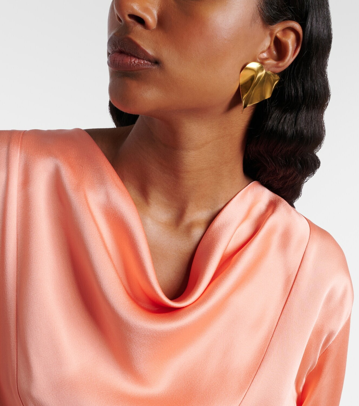 Ysso Eros 24kt gold-plated earrings