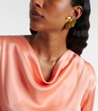 Ysso Eros 24kt gold-plated earrings