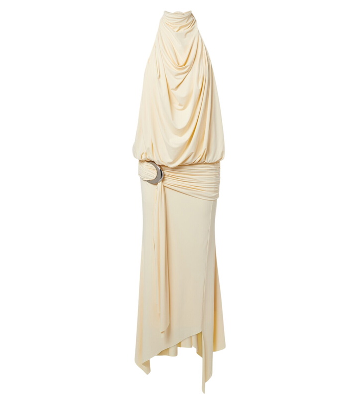Photo: De La Vali Vida draped jersey minidress