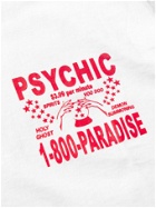 PARADISE - Psychic Printed Cotton-Jersey T-Shirt - White