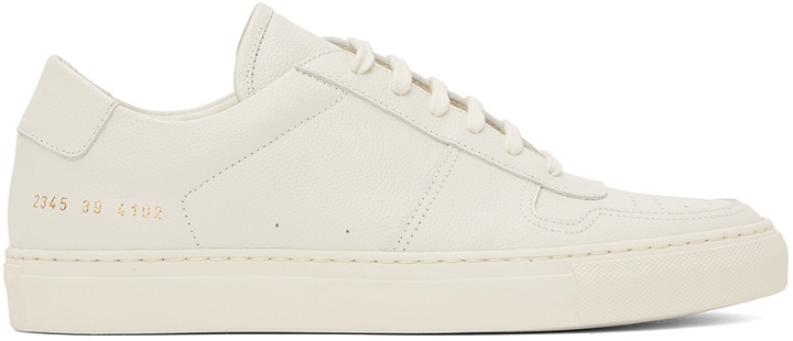 Photo: Common Projects Off-White BBall Low Bumpy Sneakers