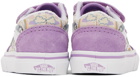 Vans Baby Purple Old Skool V Sneakers