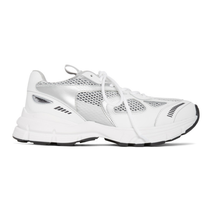 Photo: Axel Arigato White and Silver Marathon Sneakers