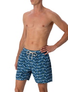 MC2 Saint Barth Man Lightweight Fabric Swim-shorts Lighting Micro Fantasy With Tequila Print