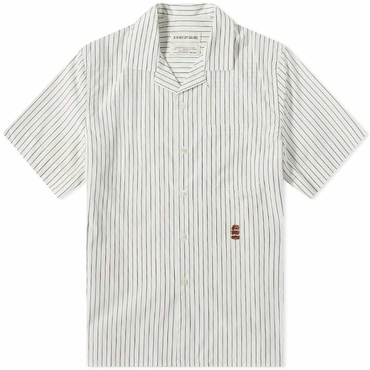 Photo: A Kind of Guise Men's Gioia Shirt in Striped Bait