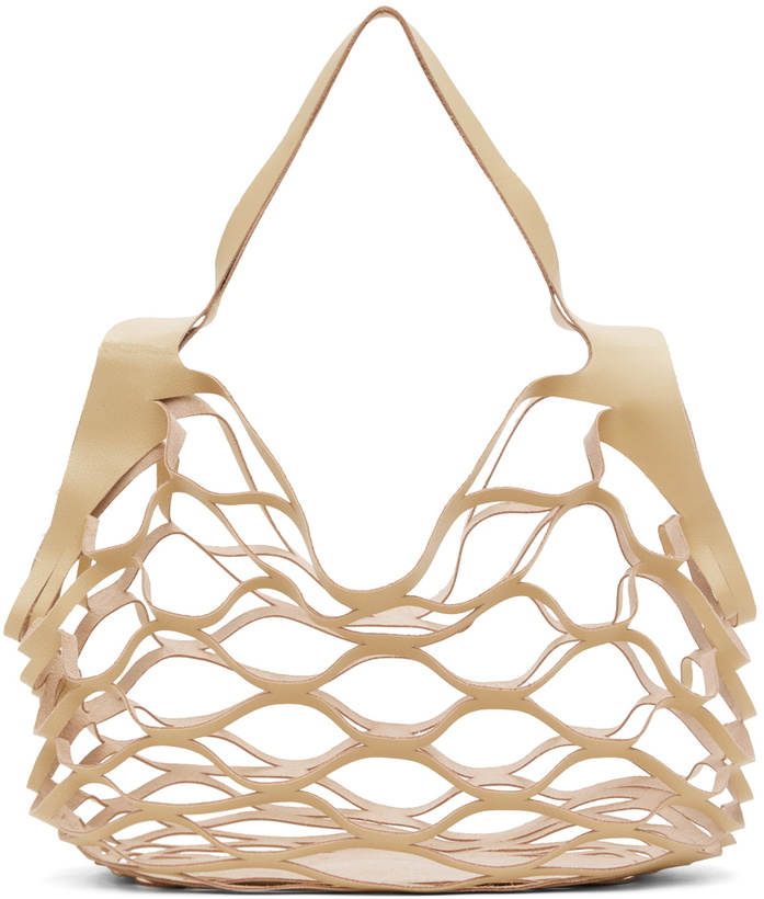 Photo: Maryam Nassir Zadeh Beige Market Bag