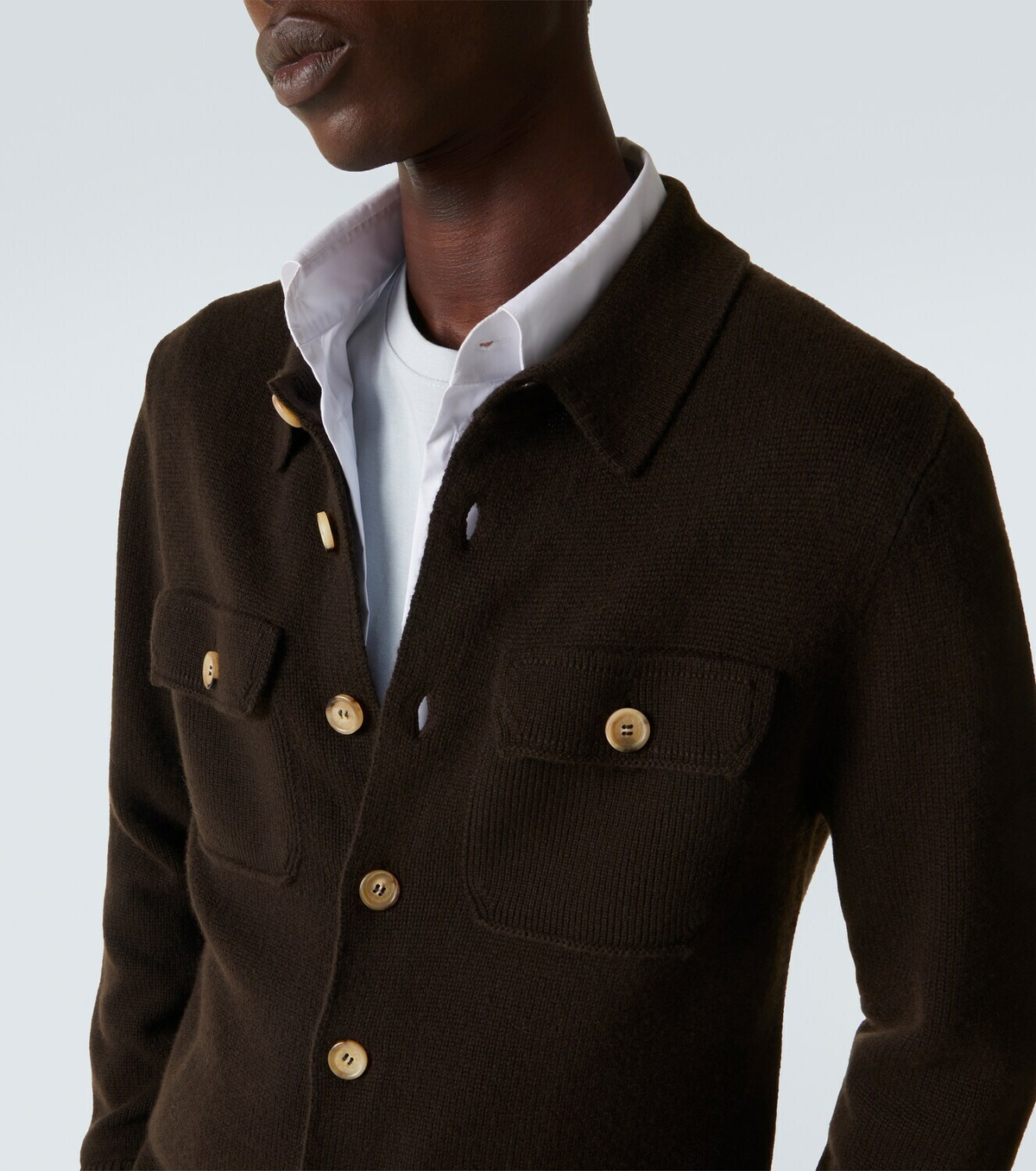 Arch4 Mr Redcar cashmere cardigan