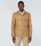 Zegna Linen shirt jacket