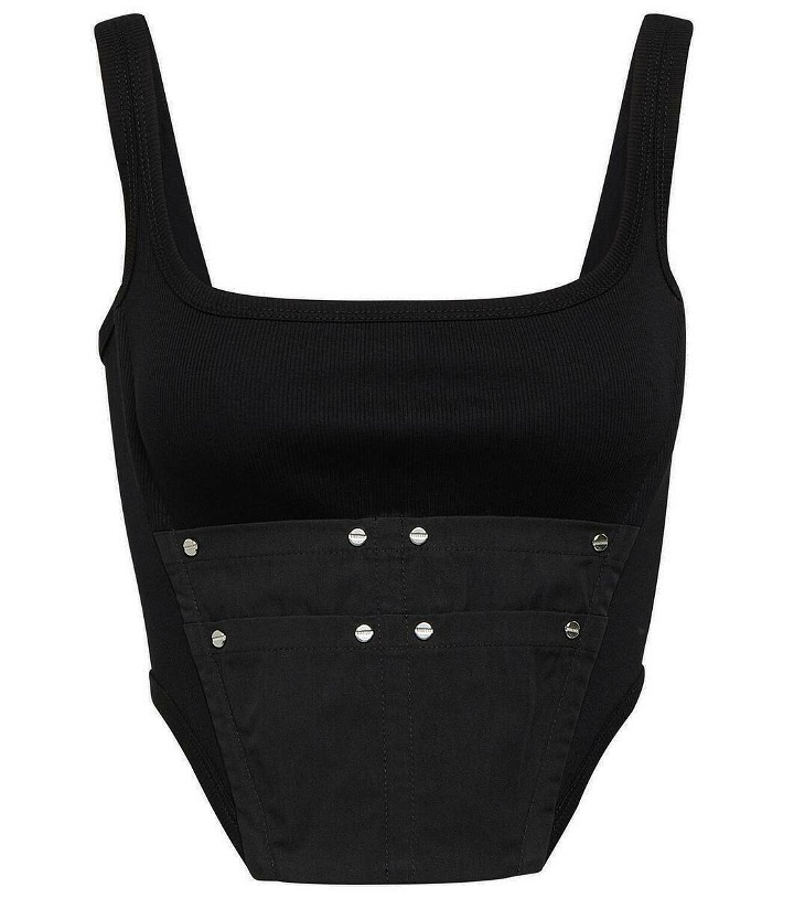 Photo: Dion Lee Workwear cotton corset top