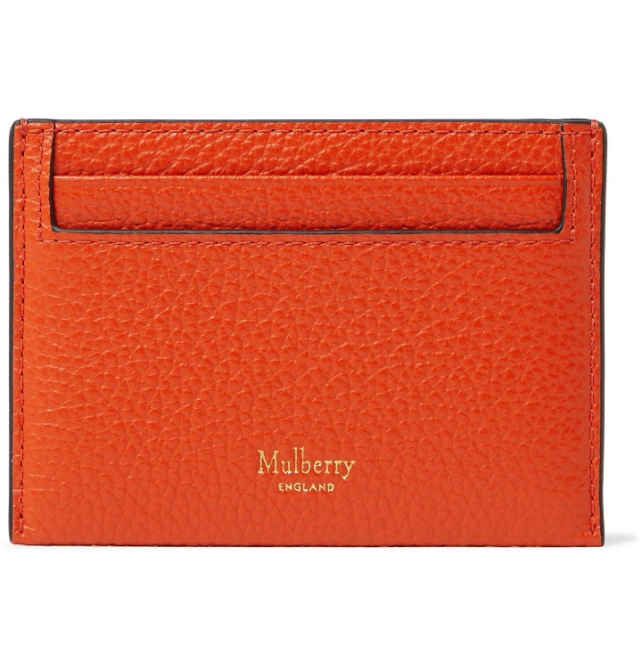 Photo: Mulberry - Full-Grain Leather Cardholder - Orange