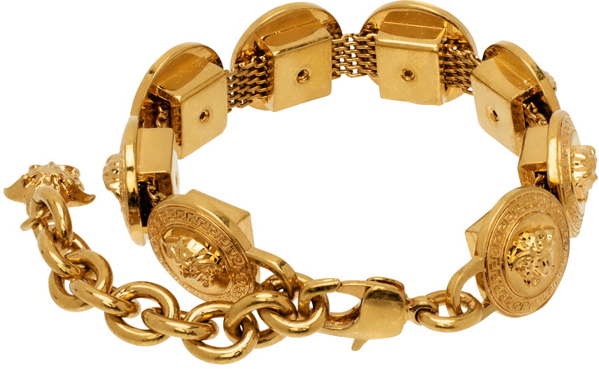 ブレスレット [Versace] Medusa Chain Bracelet Tribute Gold Medusa Chain Bracelet Gold | VERSACE US