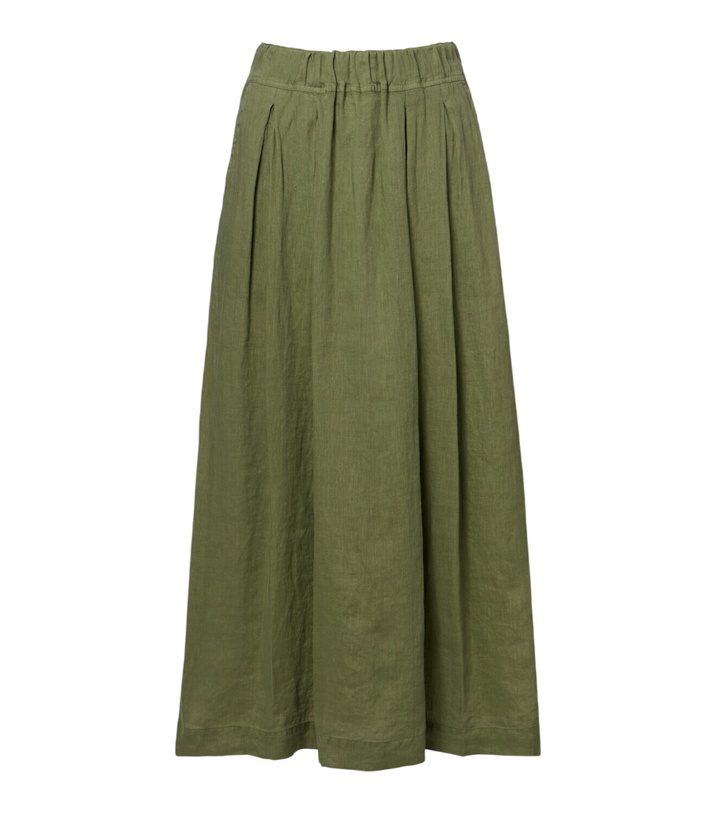 Photo: Velvet Linda linen midi skirt