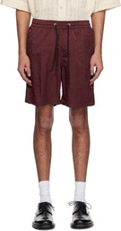 Sunflower Burgundy Mike Shorts