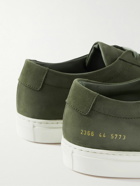 Common Projects - Achilles Nubuck Sneakers - Green