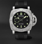 Panerai - Submersible Mike Horn Edition Automatic 47mm Eco-Titanium and PET Watch - Black
