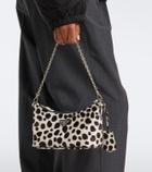 Prada Mini printed calf hair shoulder bag