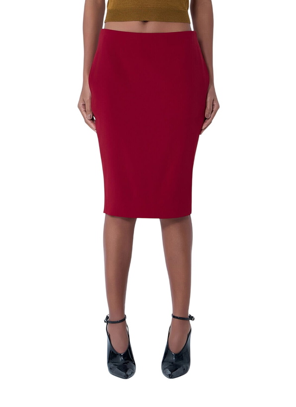 Photo: Saint Laurent Pencil Skirt In Smooth Weave