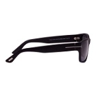 Tom Ford Black and Grey Matte Polarized Sunglasses