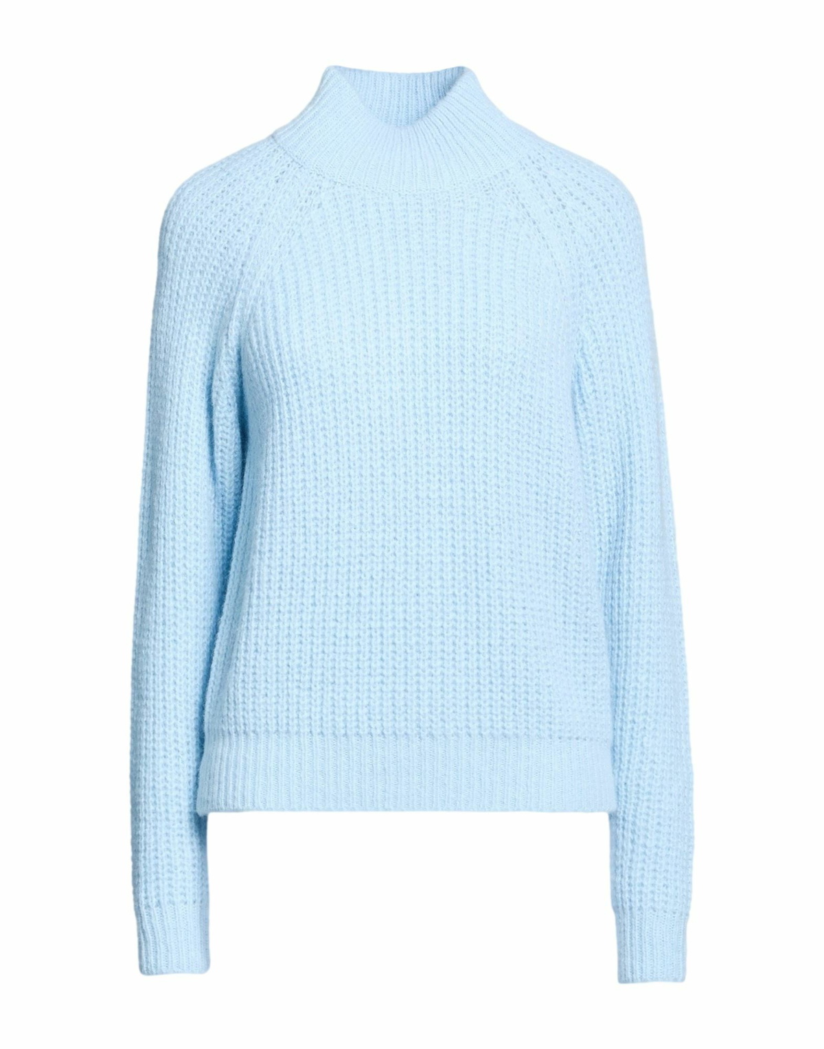 Peserico Womens Turtleneck Sky in Blue