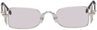 Matsuda SSENSE Exclusive Silver 10611H Sunglasses