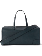Valextra - Boston Pebble-Grain Leather Duffle Bag