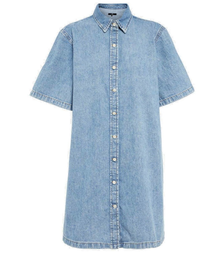 Photo: 7 For All Mankind Laura denim shirt dress