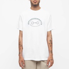 Sporty & Rich Men's Equestrian T-Shirt in White/Forest