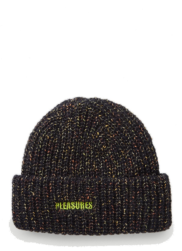 Photo: Spark Speckled Beanie Hat in Black