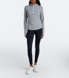 Adidas by Stella McCartney Logo jersey half-zip hoodie