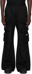 AMIRI Black Multi Pocket Cargo Pants