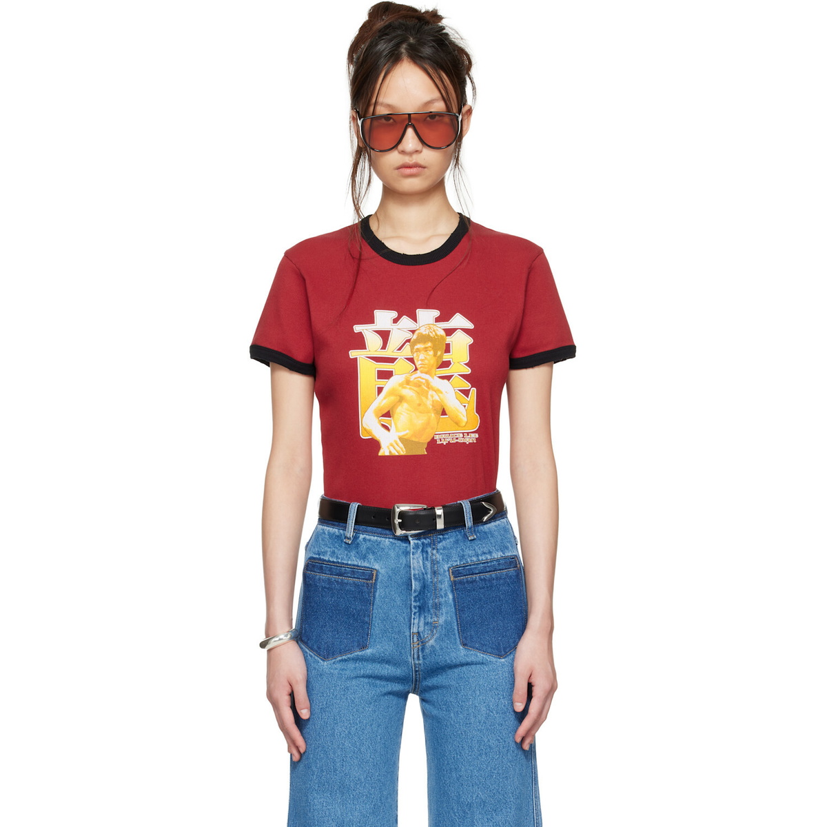 LU'U DAN BRUCE LEE x LỰU ĐẠN Red Ringer T-shirt