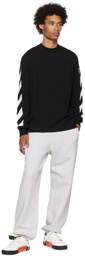 Off-White Black Diag Arrow Skate Long Sleeve T-Shirt