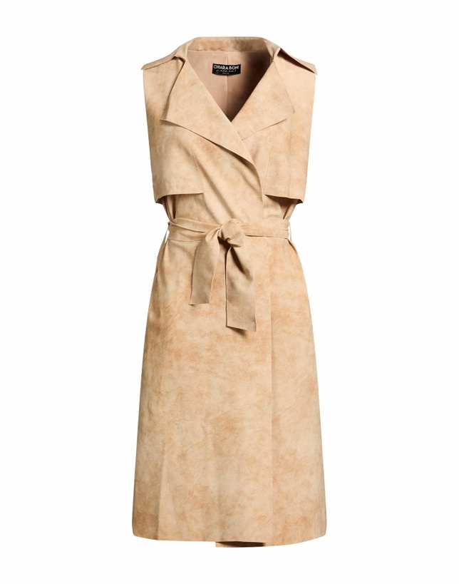 Photo: Chiara Boni La Petite Robe Womens Overcoat & Trench Coat Sand