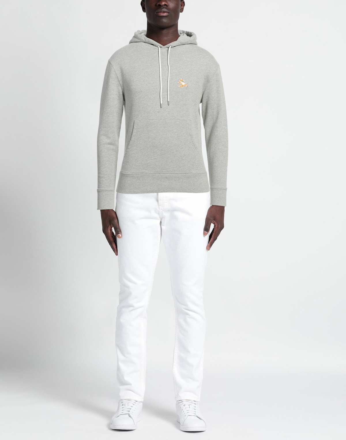 Maison Kitsuné Mens Sweatshirt Light in Grey