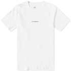 C.P. Company Men's Centre Logo T-Shirt in Gauze White