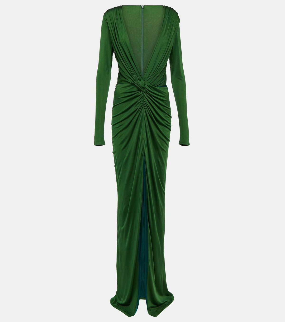 Costarellos Brienne gathered jersey gown