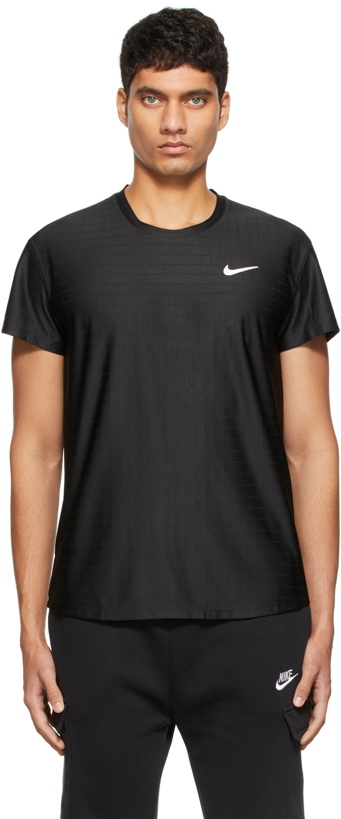 Photo: Nike Black Dri-FIT Tennis T-Shirt