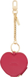 Marc Jacobs Red 'The Heart Pouch' Bag Charm
