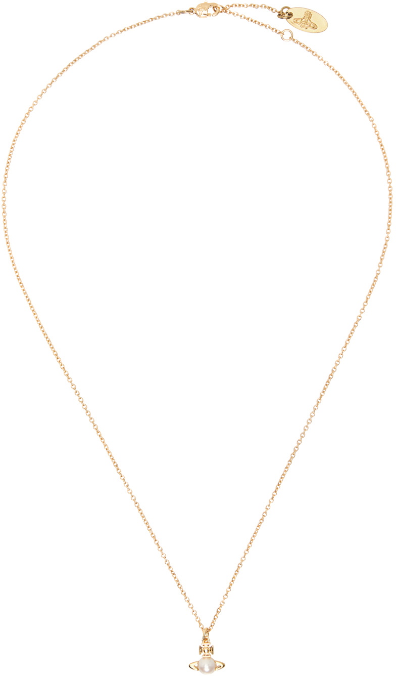 Vivienne Westwood Gold Balbina Pendant Necklace