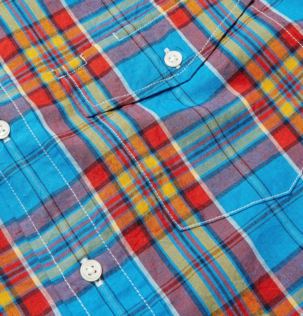 J.Press - Button-Down Collar Checked Cotton Shirt - Blue