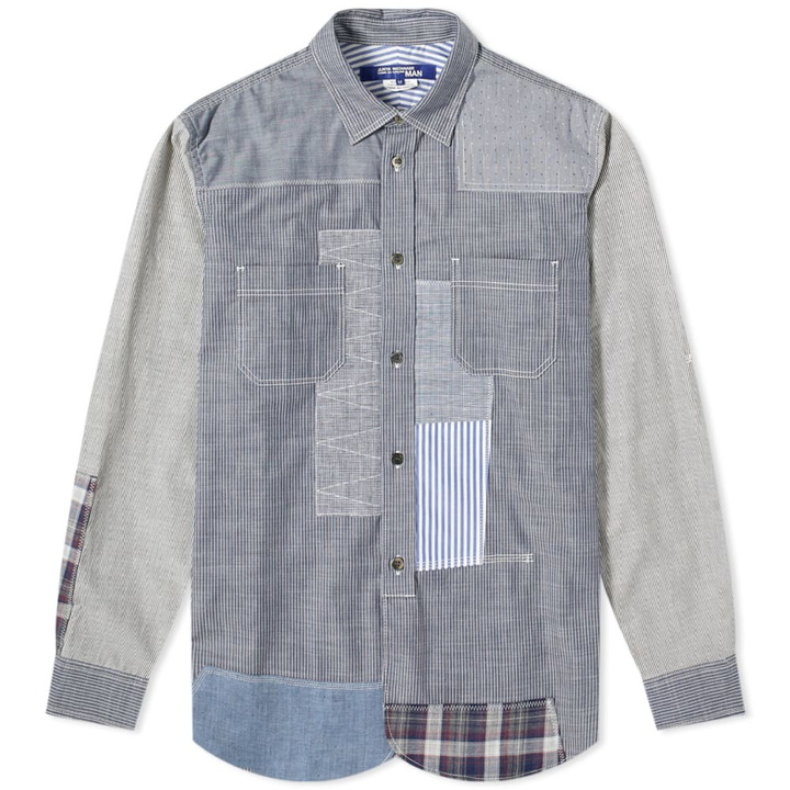 Photo: Junya Watanabe MAN Patchwork Chambray Shirt