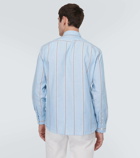 Brunello Cucinelli Striped cotton shirt