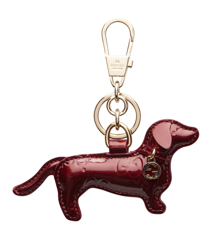 Photo: Gucci Patent leather keychain